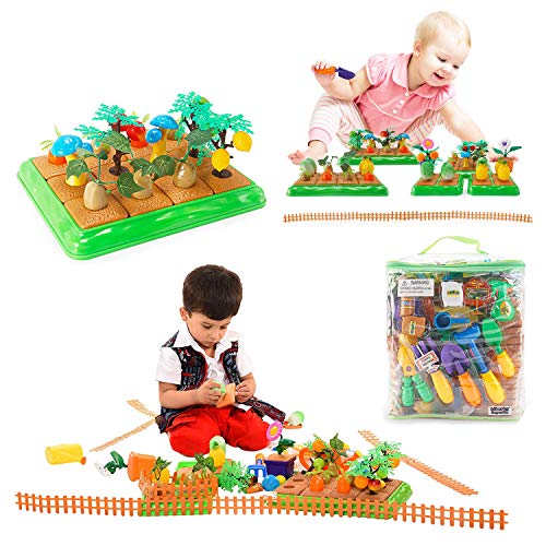 Grow Your Own Little Garden Toy Building Playset Growing Vegetables