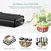 ABOX V63 Vacuum Sealer Machine, Food Vacuum Air Sealing System for Food Saver Storage, with Built-in Cutter, Starter Kit Roll and Holder