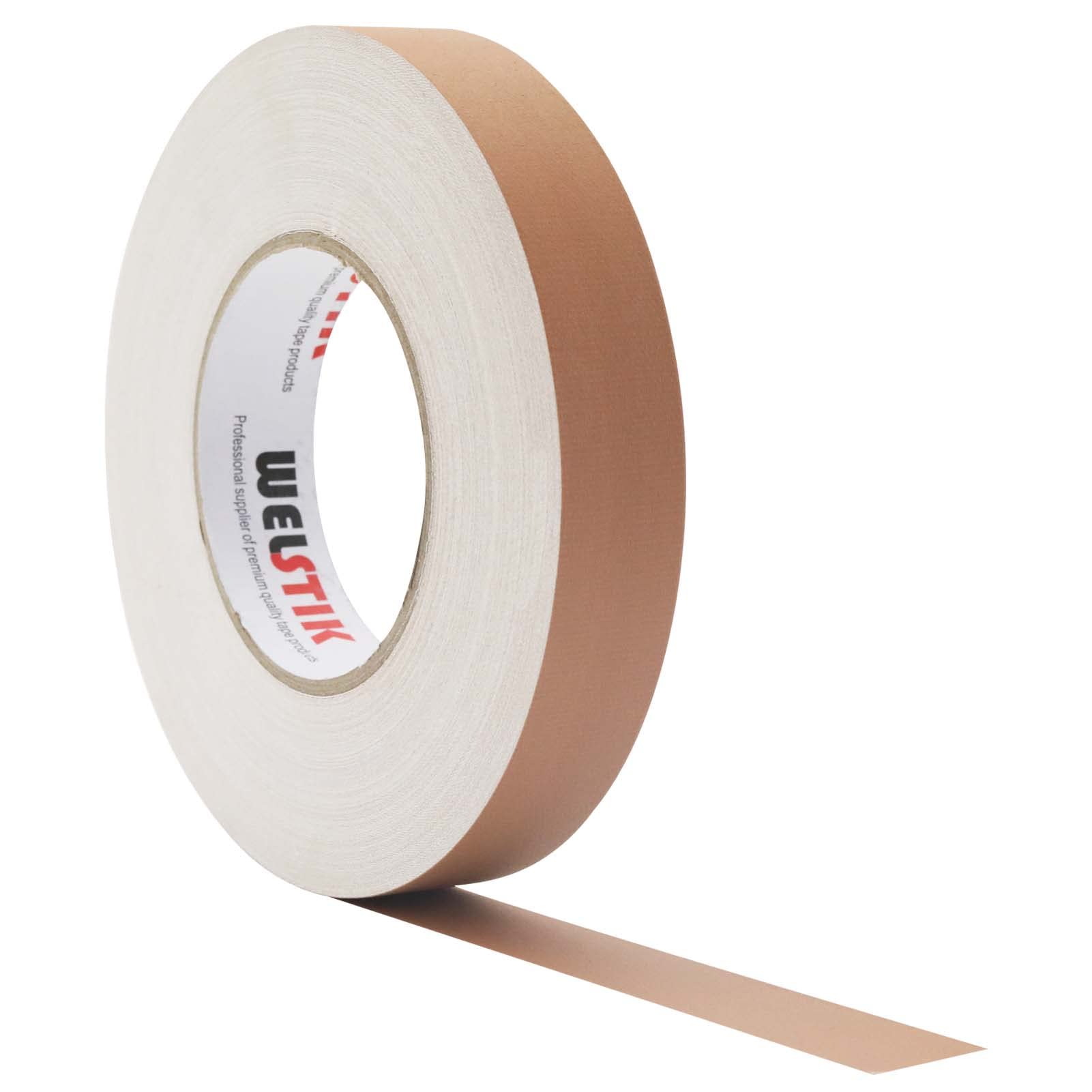WELSTIK Premium Grade Brown Gaff Tape 1 Inch, Heavy Duty Gaffer Tape, Non-Reflective, Multipurpose, 1Inches x 60 Yards, Easy to Rip,No Residue