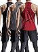 Neleus Men's 3 Pack Mesh Workout Muscle Tank Top,5007,Black,Dark Grey,Red,US M,EU L