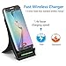 Tesla's Wireless Charger for iPhone X iPhone 8 iPhone 8 Plus, Fast QI Wireless Charging Pad Stand for Samsung Galaxy Note 8 S8 Plus S8+ S8 S7 S7 Edge Note 5