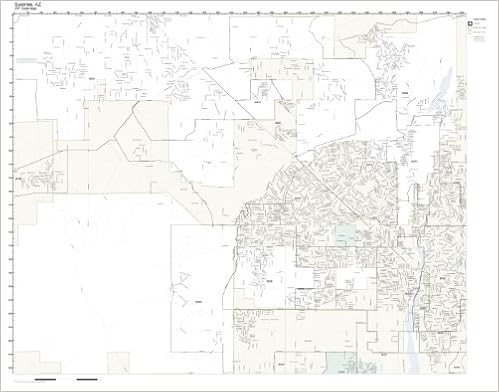 Surprise Zip Code Map Zip Code Wall Map Of Surprise, Az Zip Code Map Laminated: Amazon.com:  Office Products
