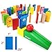 Imagination Generation Wooden Wonders Backyard Animals Domino Rally Adventure (110 pieces)