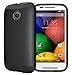 TUDIA LITE TPU Bumper Protective Case for Motorola Moto E (1st Generation, 2014) (Black)