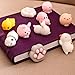 LAEGENDARY Mochi Squishy Toys - Variety of 30 Squishy Package - Mochi Squishy Cat, Panda Squishy, Food Squishies - Mochi Animals Phone Charms - Key Chain Strap Squishys