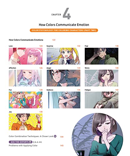 Anime & Manga Digital Coloring Guide: Choose the Colors That Bring Your Drawings to Life! (With Over 1000 Color Combinations) 4