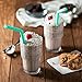 Flathead Products 8 Reusable Silicone Smoothie Straws and Cleaning Brush, 30 ounce - 20 ounce Tumblers Compatible, Dishwasher Safe, Extra Long Straw - Flexible and Yeti/RTIC Tumbler Compatible