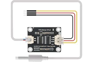 WENDRY Meter Probe Water Quality Monitoring Sensor Module, Analog Sensor Module Compatible with Ardu Board, for Liquid Quality Analysis Testing, Scientific Research, Laboratory, Online