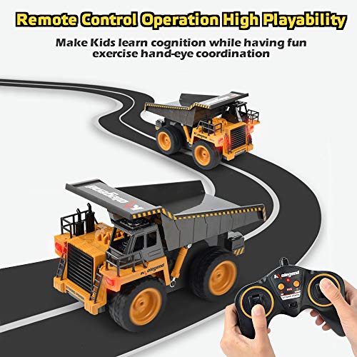 kolegend Remote Control Construction Dump Truck Construction Vehicle