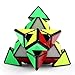 Coogam Moyu Magnetic Pyramid Speed Cube Pyramid Puzzle Toy (Black)