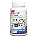 NEW Stress Relief Supplement Made with All Natural Herbal Ingredients & Whole Foods - Non GMO Anti Anxiety Relief Pills - Vegan and Vegetarian Friendly -Contains Valerian Root Wild Lettuce 60 Capsules