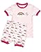 Leveret Shorts Girls Rainbow 2 Piece Pajama 100% Cotton (2-7 Years)