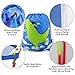 Dinosaur Drawstring Backpack Bag for Kids Boys Girls Teens, Gift String Bag Gym Cinch Sack for School and Birthday Party