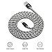 Fenergy iPhone Charging Cord Certified 10 Ft / 3 M Nylon Lightning to USB Cable (2 Pack)
