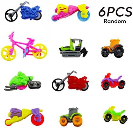 Novelty Toys / Assembled Toys / Party Favors, Easter egg / Easter Basket Stuffers, Birthday Party / Classroom Rewards / Carnival Prizes / Christmas Stocking Stuffers / Easter eggs Stuffers, Set of 6