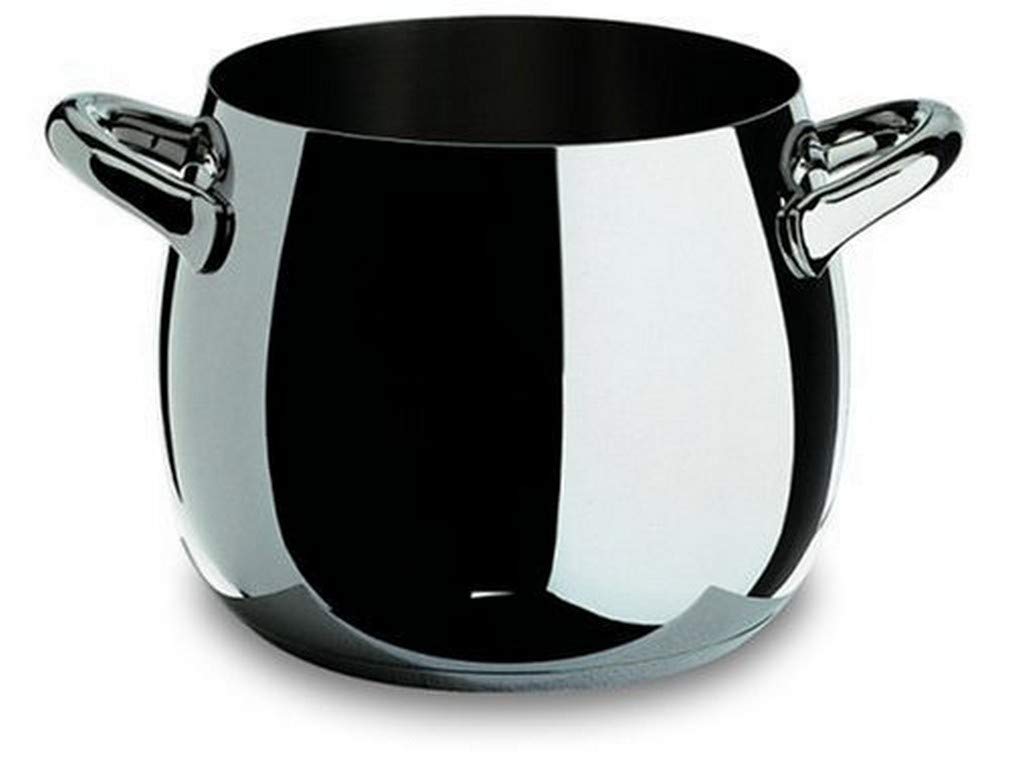 Alessi Mami Stockpot, Stainless Steel, 24 cm (SG100/24), Silver