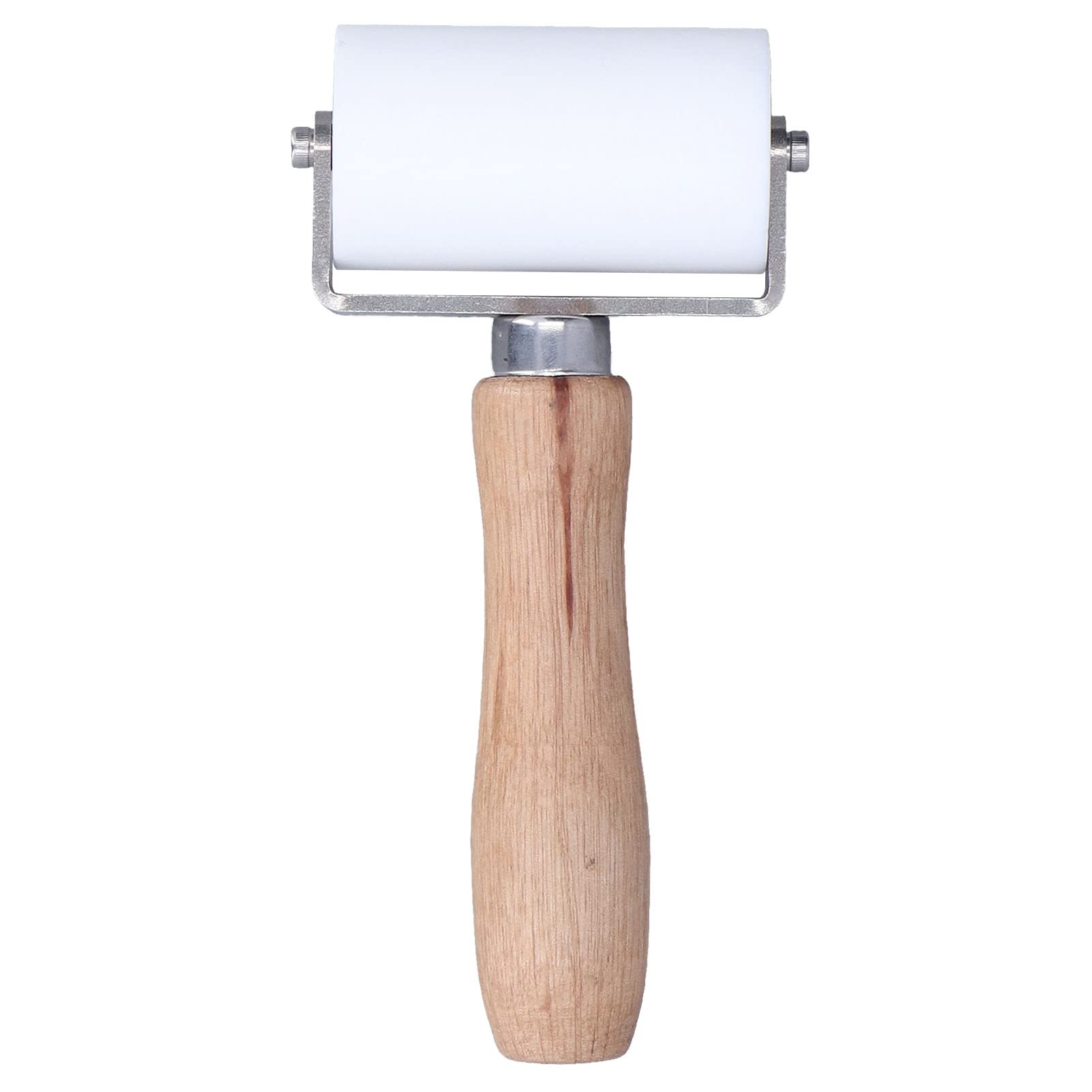 Silicone Hand Pressure Seam Roller 2.8in Detachable Wallpaper Edge Quilting Roller Double Direction Bearing Widely Used in PVC Floor Welding Plastic Plate Welding House Waterproofing