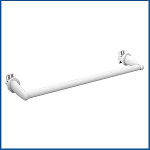 Toallero BASIC Toallero para radiadores de baño Largo: 460 mm. Versión recta blanco