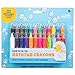 Bath Crayons Super Set - Set of 24 Draw in the Tub Colors with Bathtub Storage Mesh Bag -Non-Toxic, Safe for Children, Won't Disintegrate in Water -Art Project for Kids and Toddlers, Fun Gift for Kids