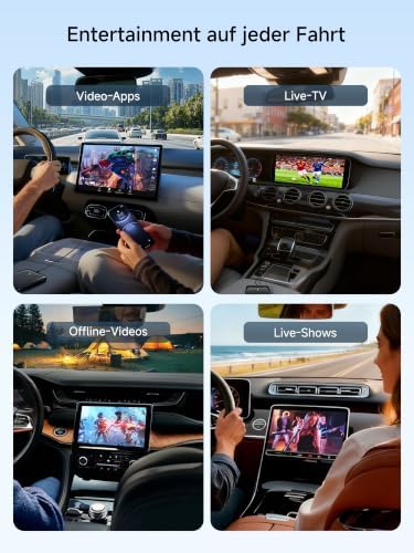 Carplay Wireless Adapter, AI Box Android Auto für YouTube/Netflix, 4+32GB — Foto 8 von 8