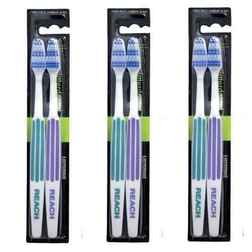 Reach Toothbrush Interdental MEDIUM TWINPACK 3 * twin pack by Reach
