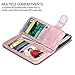 Vofolen Kickstand Case for iPhone 8 Plus Case Holder Stand Protective Armor Hybrid Hard Shell Dual Layer Shockproof Bumper Cover Fits Magnetic Car Mount for iPhone 7 Plus 8 Plus Pink