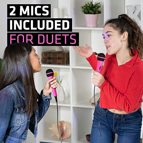 Singsation Star Burst Portable Karaoke Machine, Bluetooth, RoomFilling