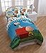 Peanuts Charlie Brown Sunny Day Twin Comforter - Super Soft Kids Reversible Bedding features Charlie Brown and Snoopy - Fade Resistant Polyester Microfiber Fill (Official Peanuts Product)