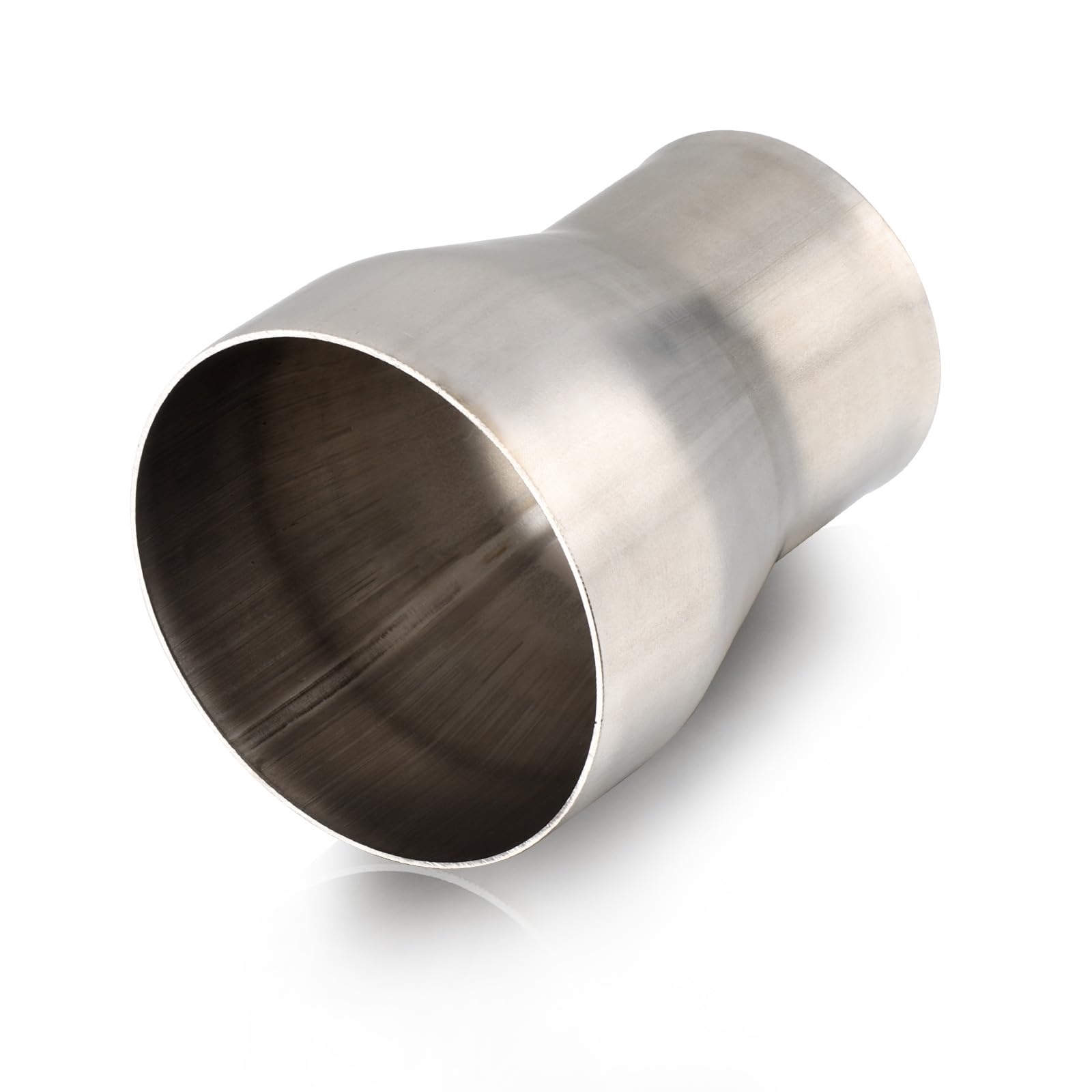 Photo 1 of A-KARCK Stainless Steel Exhaust Adapter 2" ID to 3" OD, Exhaust Pipe Reducer 3.6" Overall Length