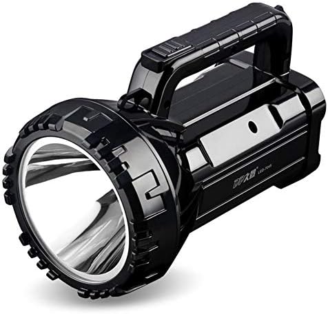 JIAX LED Flashlight Rechargeable Bright Torch 20W High Powered Searchlights Built-in 2800Mah Lithium Battery Two Working Modes