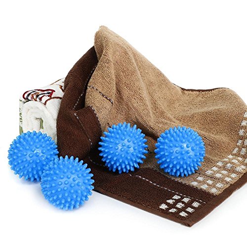 image for Home Collection Dryer Balls 4 Pack All Colors- Reusable Dryer Balls Re