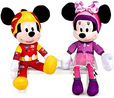 Peluche Minnie Mickey Disney Roadster Racers 39cm soft ...