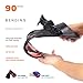 CAPAS Snorkel Fins, Swim Fins Travel Size Short Adjustable for Snorkeling Diving Adult Men Women Kids Open Heel Swimming Flippers
