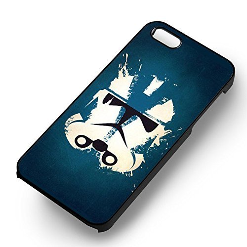 Unique Clonetroopers Star Wars for iPhone 5 or iPhone 5S or iPhone 5SE Case (Black Rubber Case)