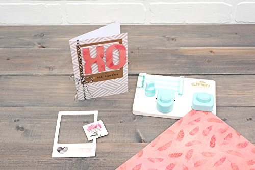 American Crafts Mini Alphabet Punch Board by We R Memory Keepers