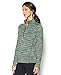 Under Armour Women's Tech Space Dye 1/4 Zip, Sugar Mint (320)/Metallic Silver, Medium