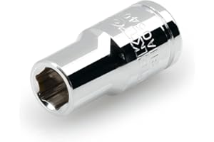 TEKTON 1/4 Inch Drive x 1/4 Inch Magnetic Hex Bit Holder Socket | SHA05402
