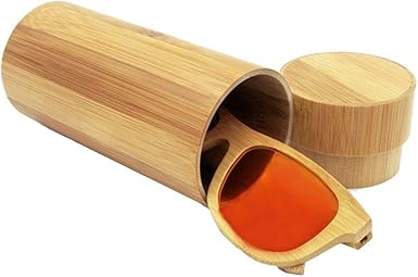 wooden sunglasses case