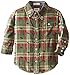 Hatley Little Boys' Plaid Button Shirt-Moose