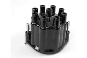 PERTRONIX Cap for Flame-Thrower Marine Billet Distributor 8 Cylinder Engine Black