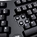 Adesso PCK-308UB - Tru-Form Pro Ergonomic Contour TouchPad USB Keyboard Black with Hotkeys