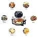 Excelvan 12 Quart 1200W Halogen Tabletop Countertop Convection Cooking Toaster Oven,Matt Black