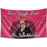 Live Laugh Love Flag 3x5 Feet Mr Worldwide Wall Flag Decorations Bedroom Living Room Dorm