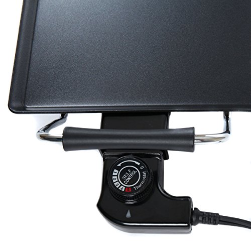 Electric Teppanyaki Table Top Grill Griddle BBQ Barbecue Plate Camping - Thumbnail 4