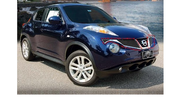Parrilla Superior de Malla Negra para Nissan Juke 2012-2013 ...