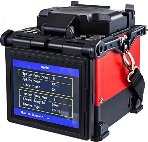 Empalmador de fusión de fibra óptica