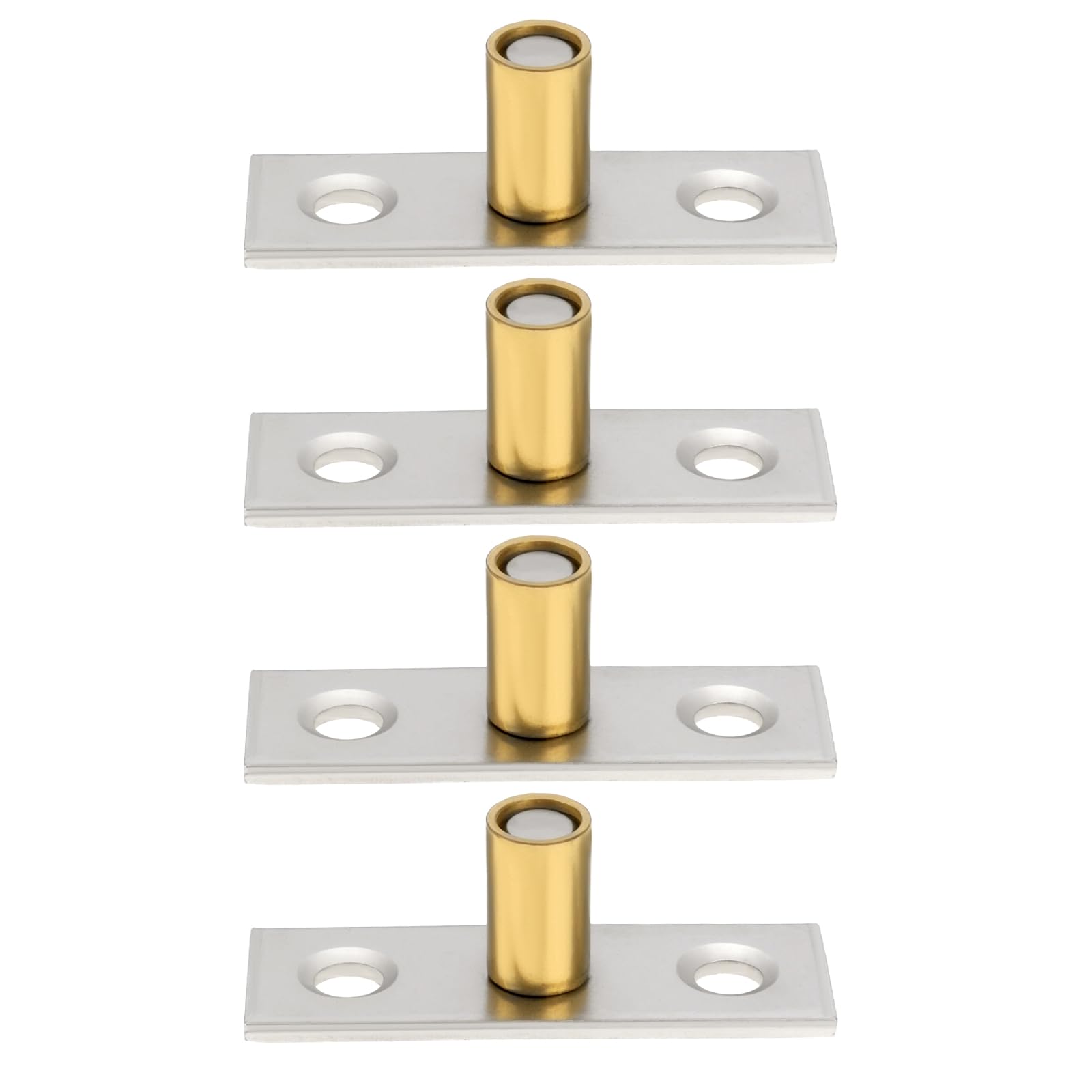 Be In Your Mind 4Pcs 8mm Sliding Door Guide Locator Stainless Steel Drawer Soppers for Wooden Door Moving Doors Glass Barn Doors Sliding Doors 8x14mm