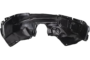 TRQ Front Right Inner Fender Liner Passenger Side Compatible with 2014-2018 Jeep Cherokee CH1249163