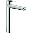 hansgrohe Talis E Modern Easy Install Easy Clean 1-Handle 1 11-inch Tall Bathroom Sink Faucet in Chrome, 71717001
