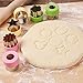 Vegetable Cutter Shapes Set Mini Pie Fruit and Cookie Cutters Stamps Mold,Decorative Food for Kids Baking and Food Supplement Tools Accessories Crafts for Kitchen (Colorfull, 20pack)